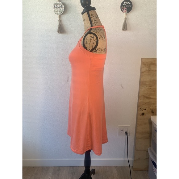 (F-185)PRANA Women S  Medium Halter Bra Sleeveless Activewear Tennis Golf  Dress - Picture 3 of 8